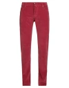 Jacob Cohёn Man Pants Burgundy Size 35 Cotton, Elastane In Red