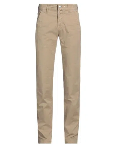 Jacob Cohёn Man Pants Sand Size 29 Cotton, Elastane In Neutral