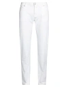 Jacob Cohёn Man Pants White Size 35 Cotton, Elastane
