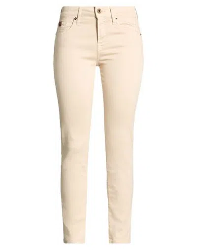 Jacob Cohёn Woman Jeans Beige Size 32 Lyocell, Cotton, Polyester, Elastane In Neutral