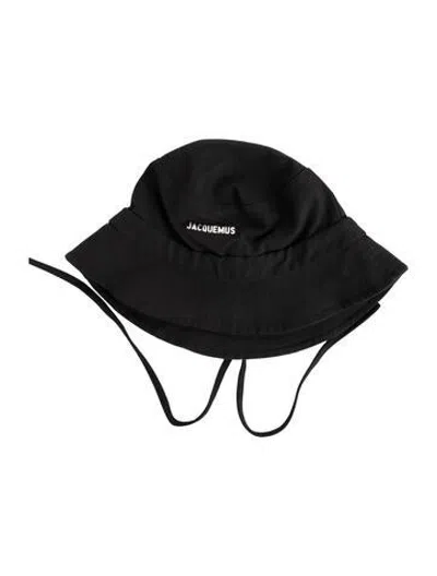 Pre-owned Jacquemus Cotton Bucket Hat In Black
