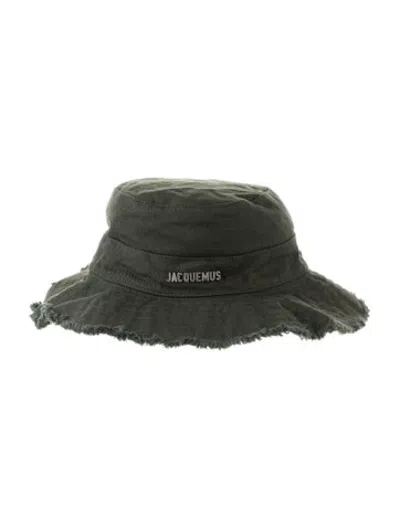 Pre-owned Jacquemus Cotton Bucket Hat In Green