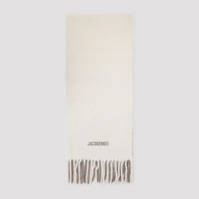 Jacquemus Harvest Scarf In Multibeige