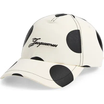 Jacquemus La Casquette Baluchon Baseball Cap In Multi