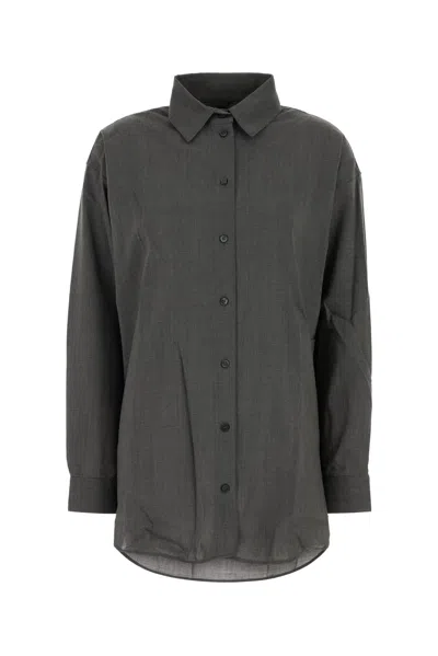 Jacquemus La Chemise D'homme In Gray