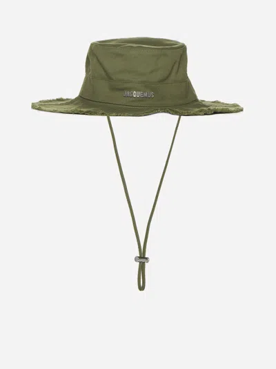 Jacquemus Le Bob Artichaut Hat In Khaki