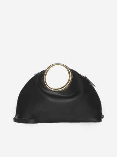 Jacquemus Le Calino Leather Bag In Black