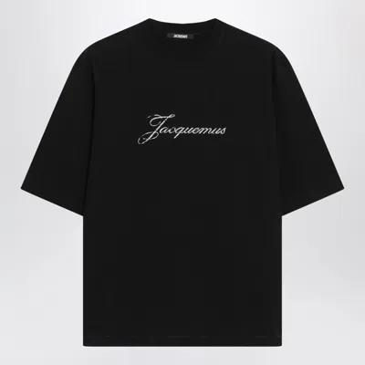 Jacquemus Logo-print T-shirt In Animal Print
