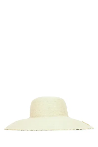 Jacquemus Raffia Sun Hat In Natural