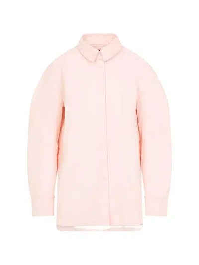 Jacquemus Shirt With Concealed Fastening In Pink & Purple