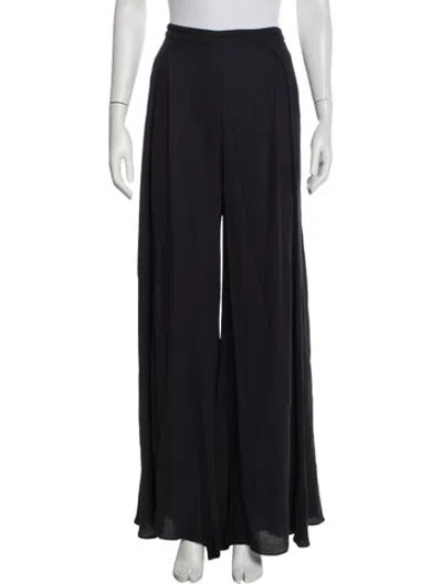 Pre-owned Jacquemus Wide Leg Pants In Blue