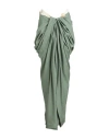 Jacquemus Woman Mini Skirt Sage Green Size 4 Viscose, Polyamide, Cotton