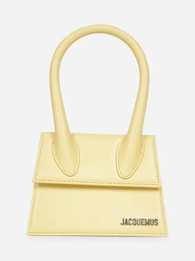 Jacquemus Yellow The Medium Chiquito Handbag