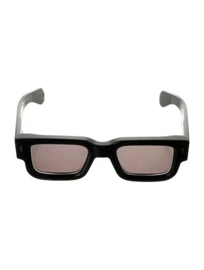 Pre-owned Jacques Marie Mage Ascari Square Sunglasses In Black