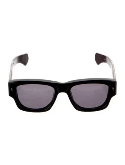 Pre-owned Jacques Marie Mage Dino Square Sunglasses In Black