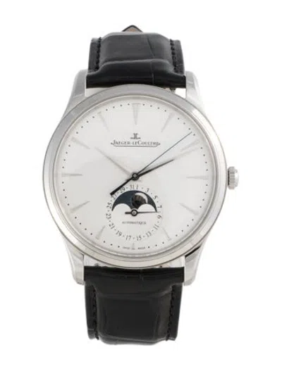 Pre-owned Jaeger-lecoultre Master Ultra Thin Moon Watch In Multicolor
