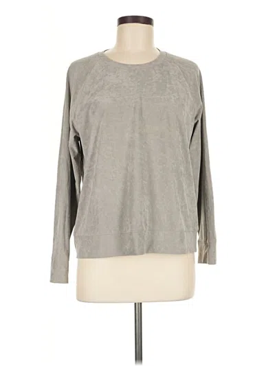 Pre-owned James Perse Pullover Sweater In Gray