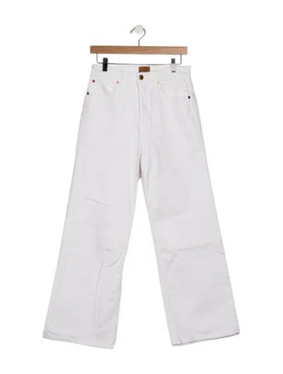 Pre-owned Jamie Haller Wide Leg Pants In White