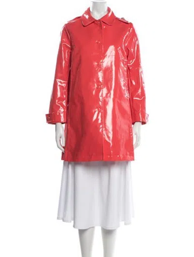 Pre-owned Jane Post Jacket In Red