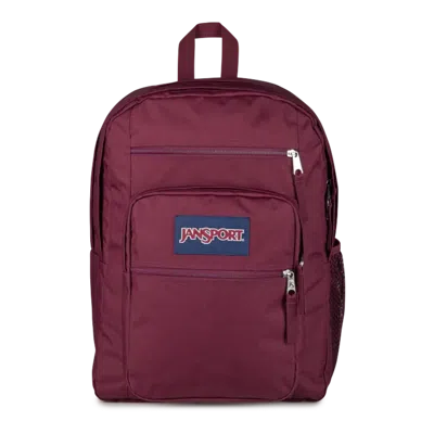 Jansport Big Student Backpack In Cherry Lacquer Unisex 34l Laptop Pack