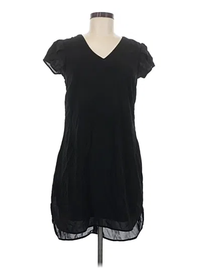 Pre-owned Japna Casual Dress In Black