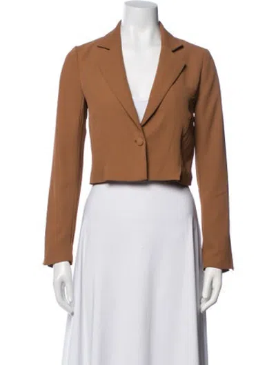 Pre-owned Jason Wu Blazer In Brown