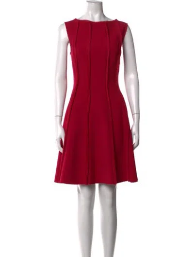Pre-owned Jason Wu Crew Neck Mini Dress In Pink