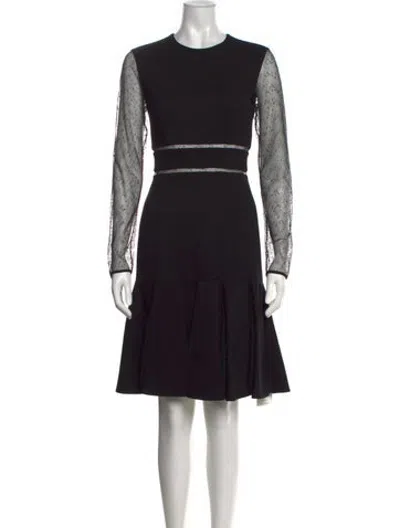 Pre-owned Jason Wu Printed Mini Dress W/ Tags In Black