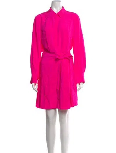 Pre-owned Jason Wu Silk Mini Dress W/ Tags In Pink