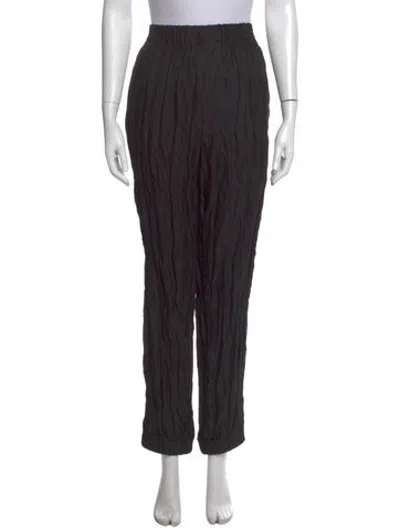 Pre-owned Jason Wu Straight Leg Pants In Black