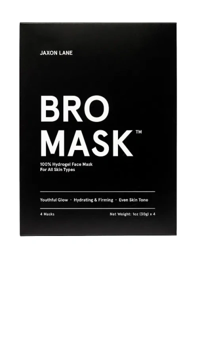 Jaxon Lane Bro Mask Sheet Mask Box Of 4 In Black