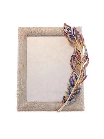 Jay Strongwater Asa Feather 5" X 7" Frame