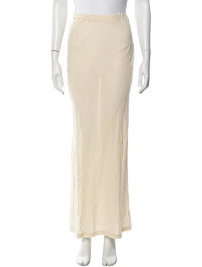 Pre-owned Jbq Long Skirt W/ Tags In Neutrals