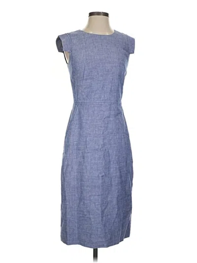 Pre-owned J.crew 365 Casual Dress In Blue
