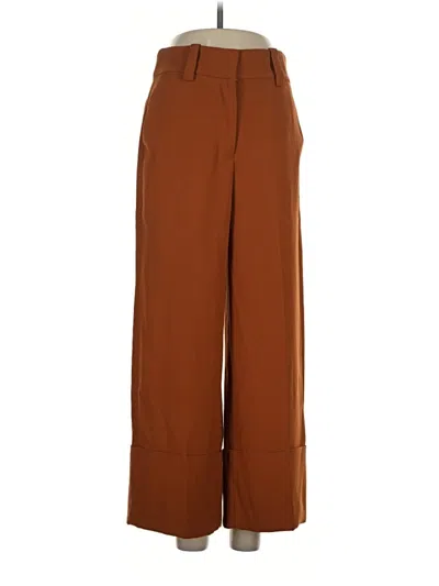 Pre-owned J.crew 365 Casual Pants In Brown