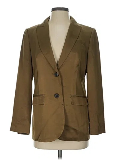 Pre-owned Jcrew Blazer Jacket In Brown
