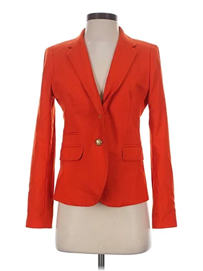 Pre-owned Jcrew Blazer Jacket In Orange