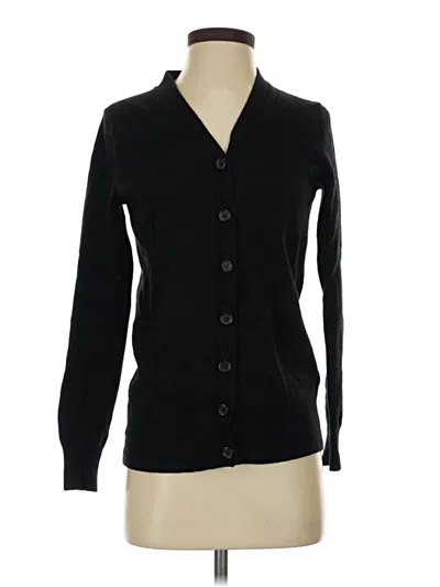 Pre-owned Jcrew Cardigan Sweater In Black