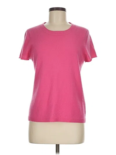 Pre-owned Jcrew Cardigan Sweater In Pink
