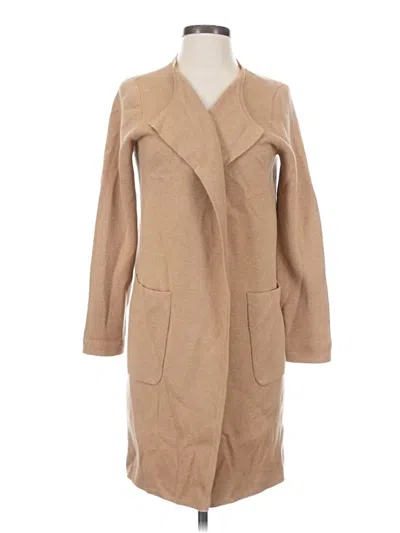 Pre-owned Jcrew Cardigan Sweater In Tan