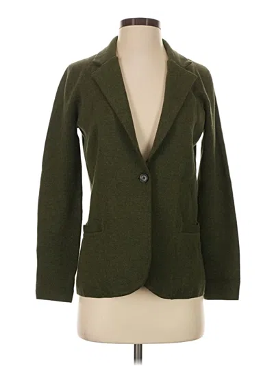 Pre-owned J.crew Factory Store Blazer Jacket In Green