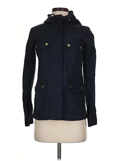 Pre-owned J.crew Factory Store Jacket In Blue