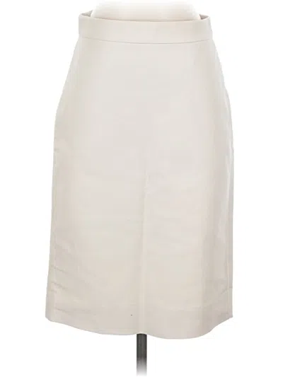 Jcrew Formal Skirt In White