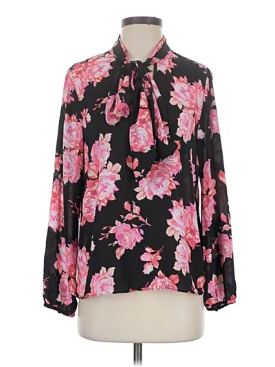 Jcrew Long Sleeve Blouse In Black