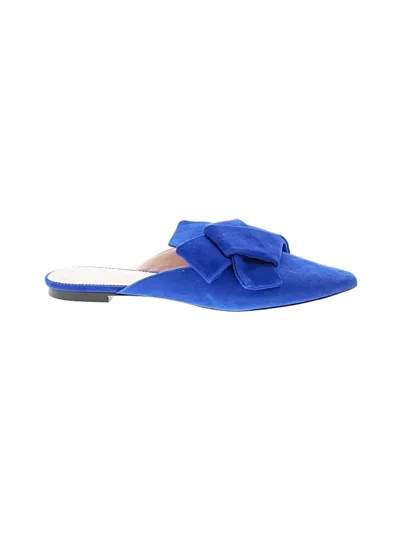 Pre-owned Jcrew Mule/clog In Blue