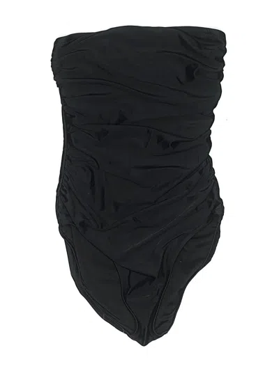 Pre-owned Jcrew One Piece Swimsuit In Black