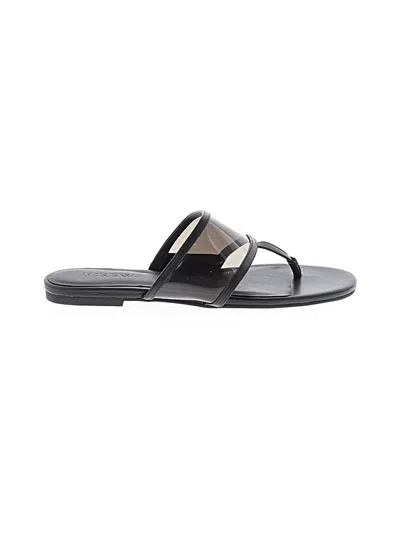 Pre-owned Jcrew Sandals In Black