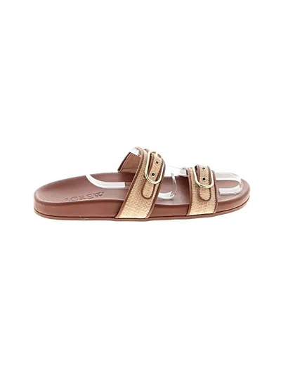 Pre-owned Jcrew Sandals In Brown