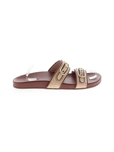 Pre-owned Jcrew Sandals In Brown