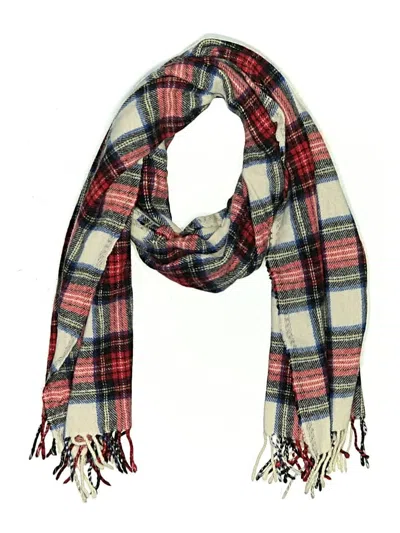 Pre-owned Jcrew Scarf In Burgundy